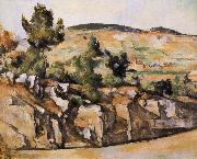 Paul Cezanne Provence mountain painting